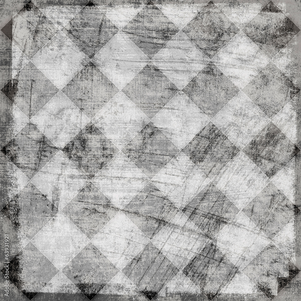 Naklejka premium grunge checkered background