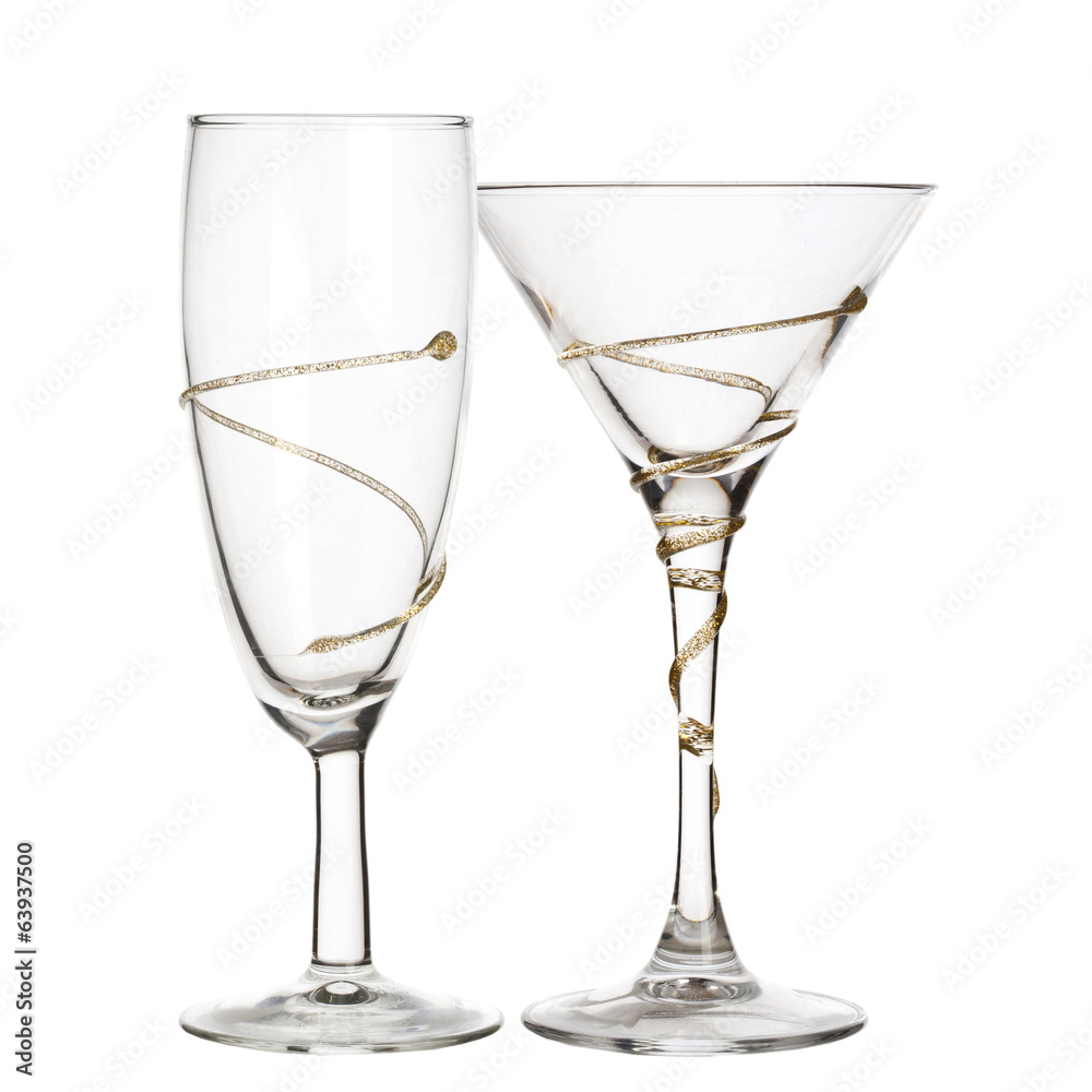 Obraz premium Two wineglass