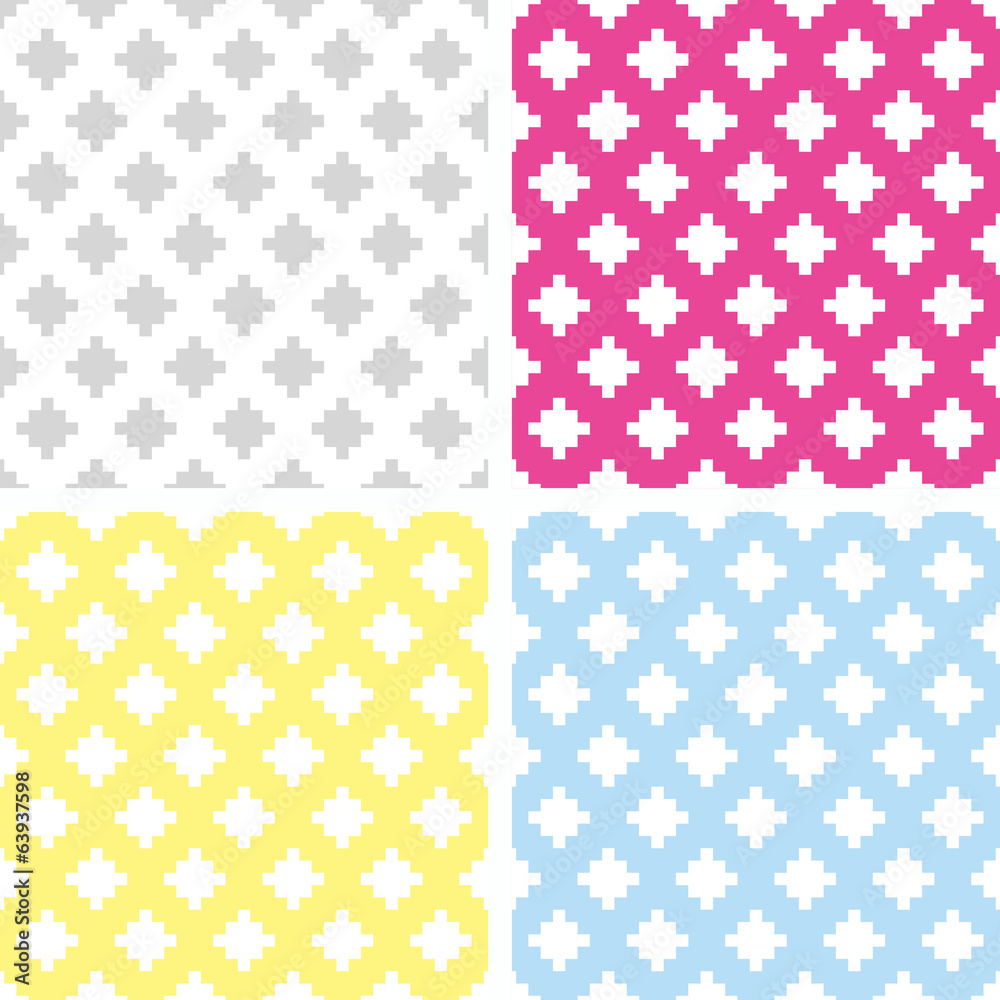 Seamless abstract squares