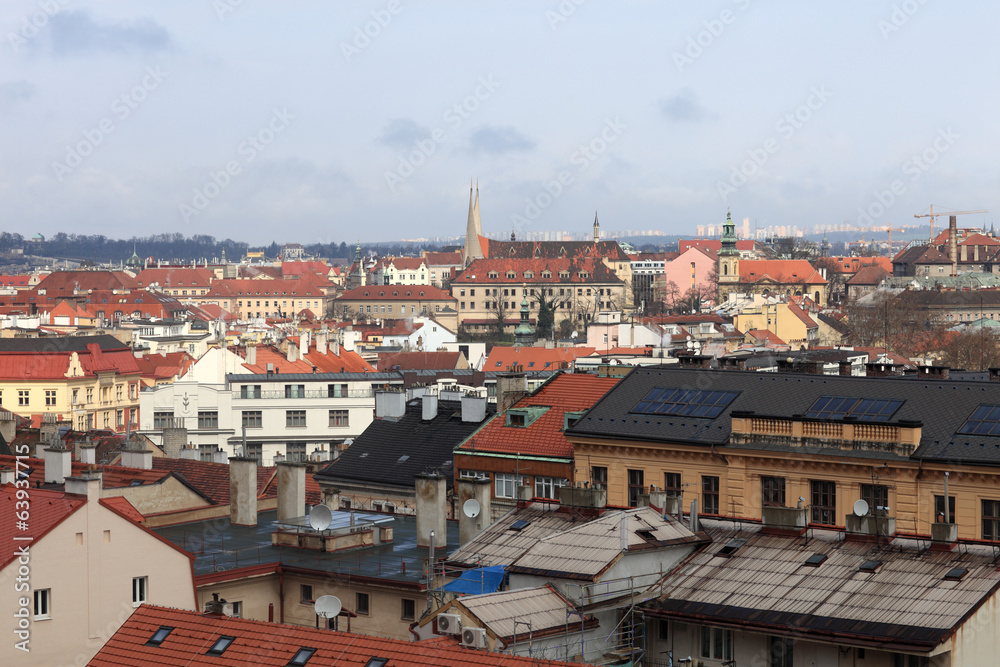 Fototapeta premium Residential district view