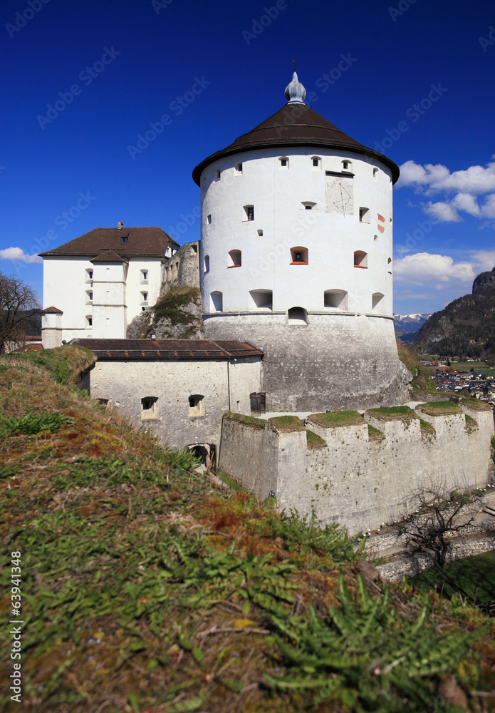 Fortress castle in Kufstein, Austria
