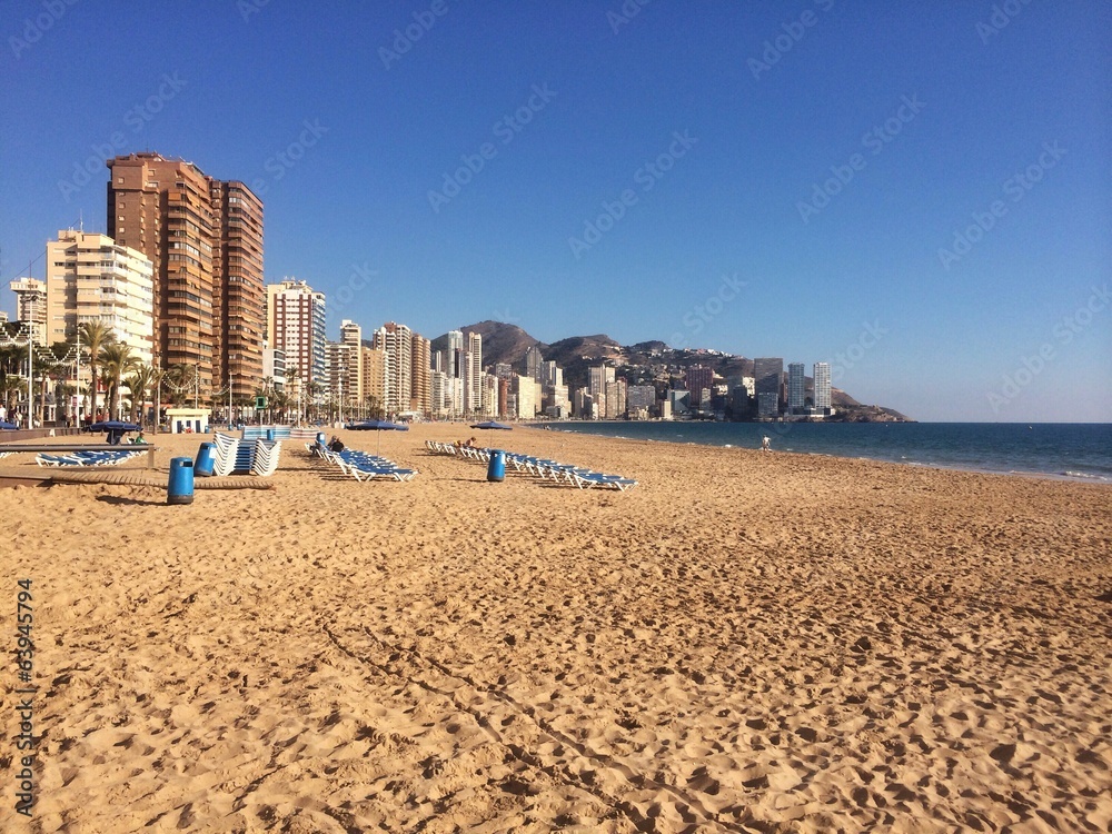Obraz premium Benidorm, Spain