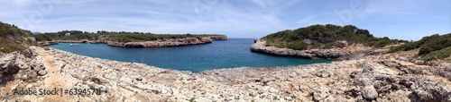 panorama of cliff coast mallorca © cyberkort