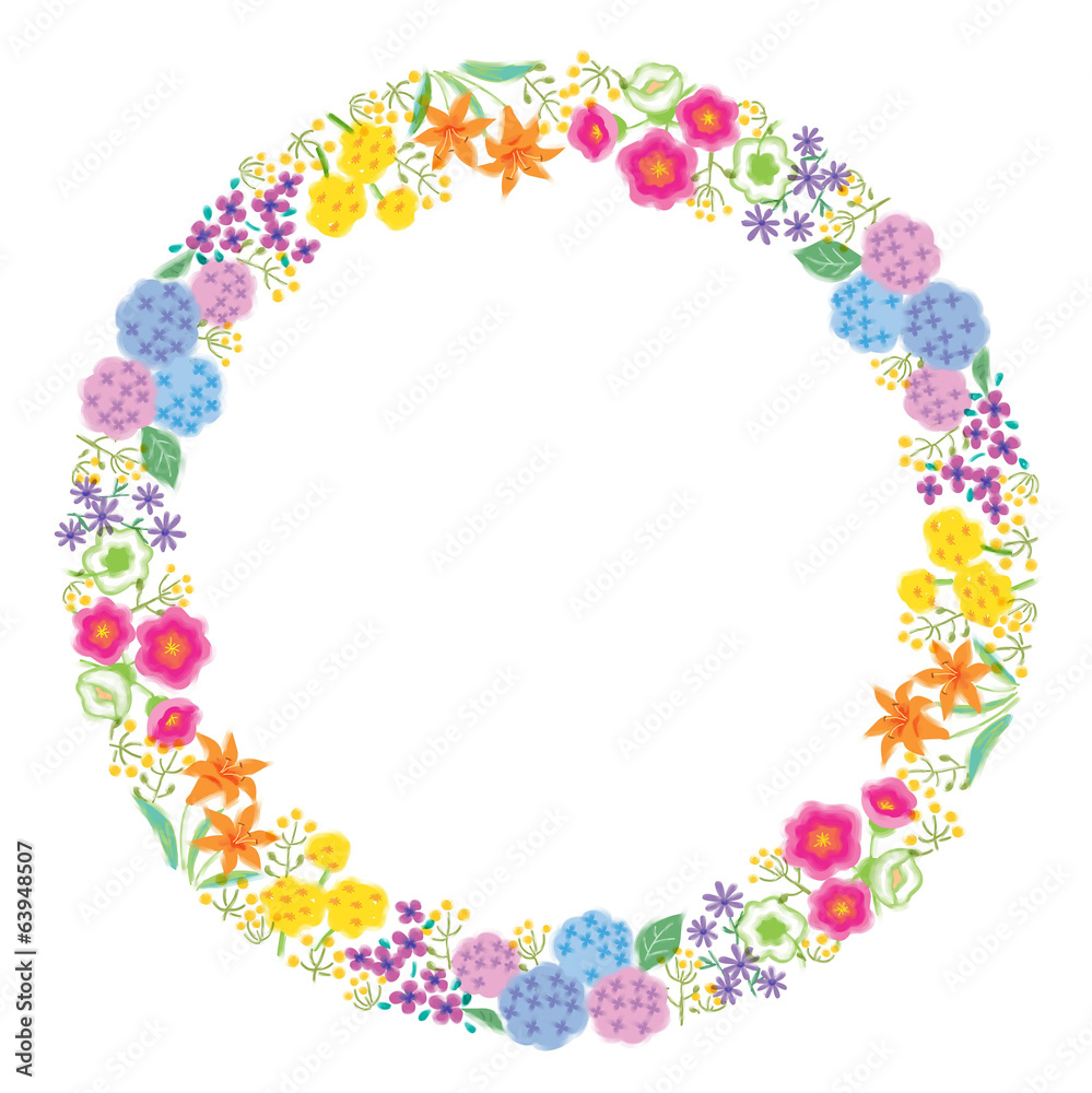 花　枠　フラワー　フレーム