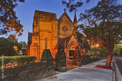 Photography Sydney North Church Sunset
