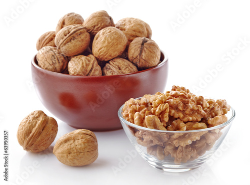 various kinds of walnuts