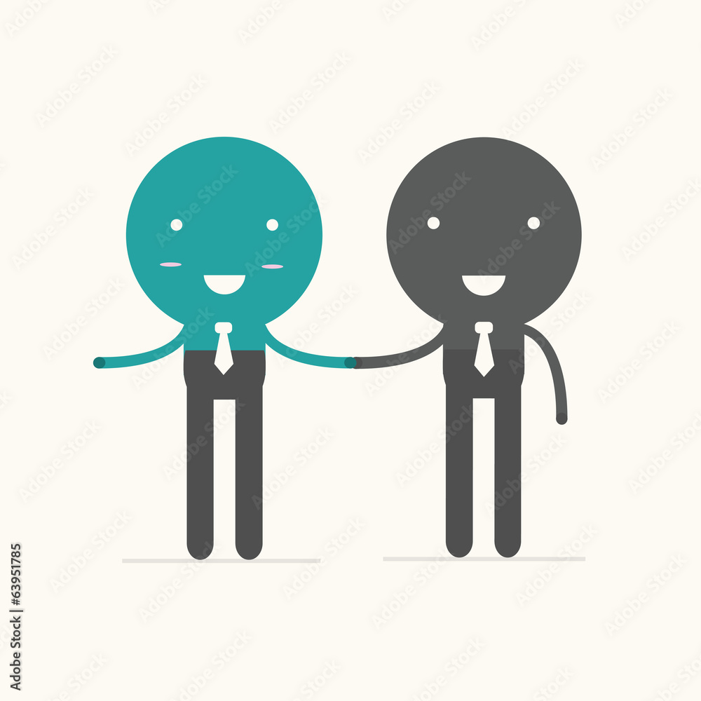 Business man shaking hands,vector,illustration. Business man shaking hands,vector,illustration.
