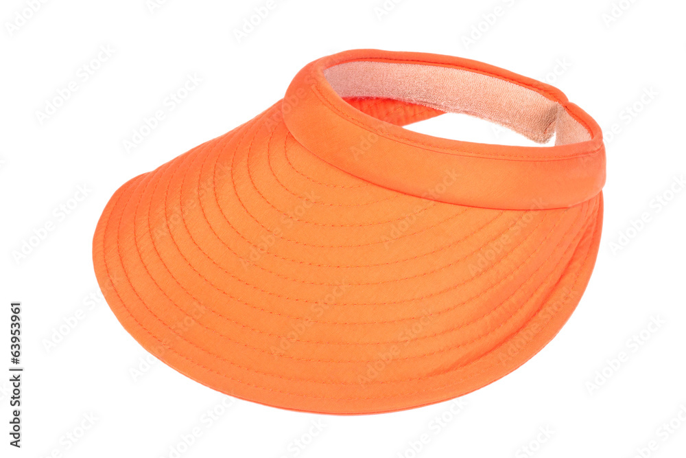 orange visor orange visor