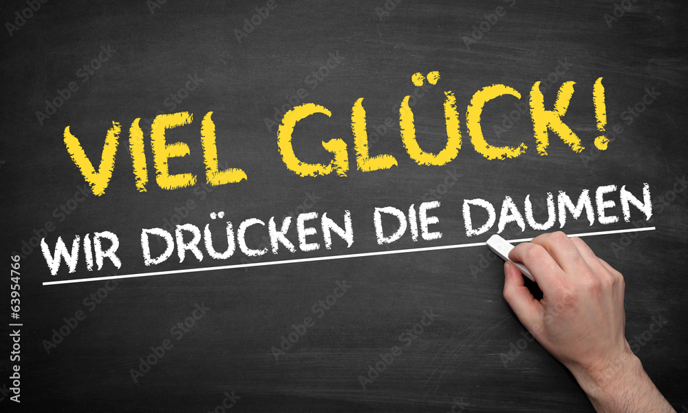 Viel Glück Stock Photo Adobe Stock