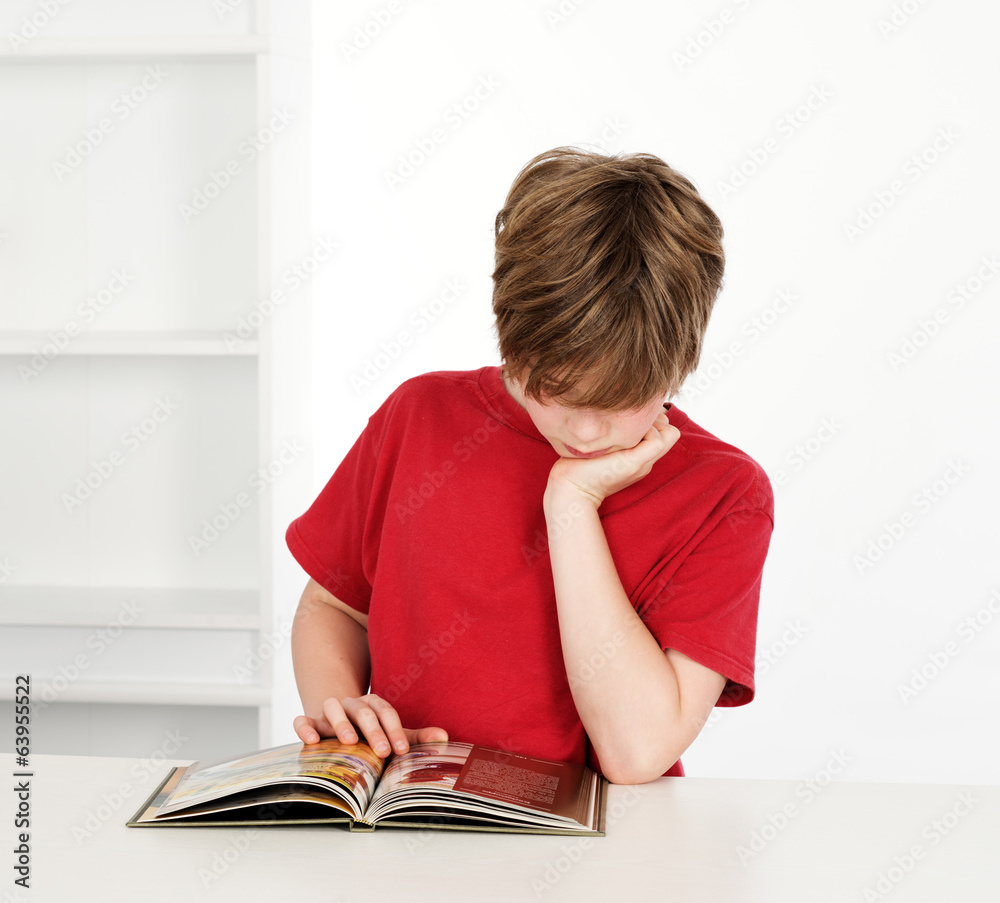 boy is reading boy is reading