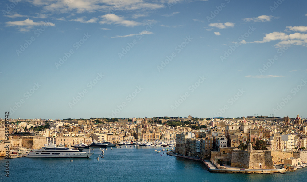 La Valletta Malta Landscape