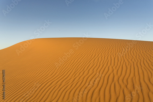 Sand dunes  Sahara Desert