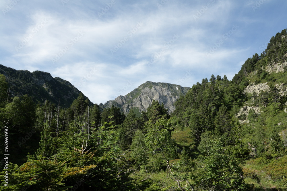 Pic du roc blanc,Pyrénées ariégeoises