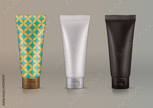 Plastic tube for new design cosmetics creme