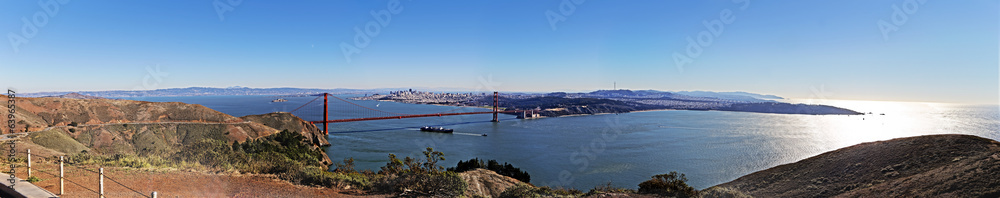 Golden Gate San Francisco Panorama