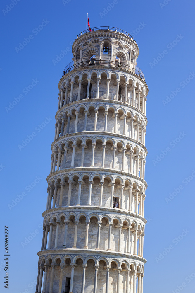 Famous Leaning Tower of Pisa