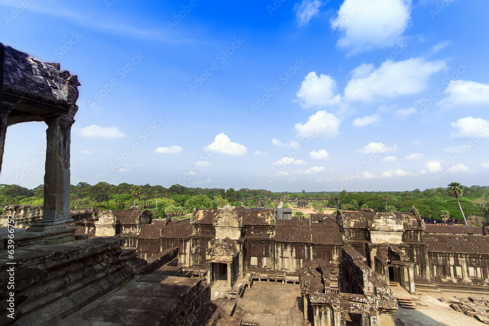 Angkor Wat View.