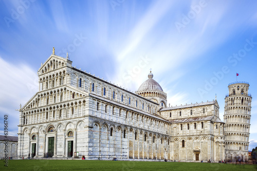 great Piazza Miracoli in Pisa Italy