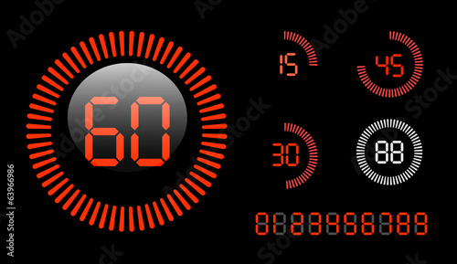 Digital Countdown Timer
