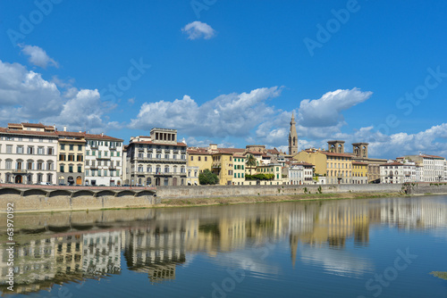 Florenz Toskana Italien - Panorama Ponte Vecchio