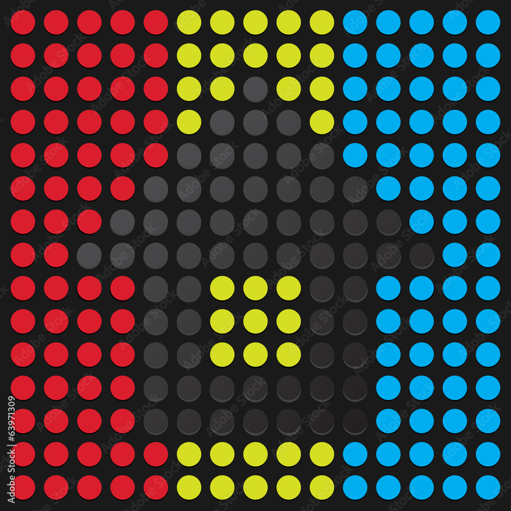 Home icon of dots on the background rbg Home icon of dots on the background rbg