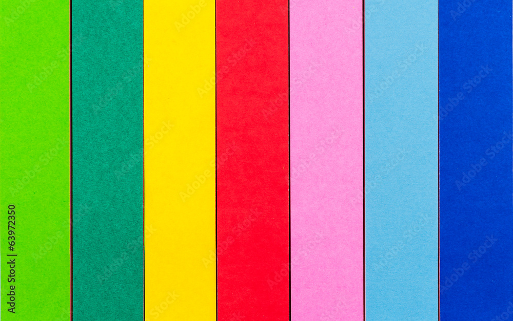 Color paper rainbow background Color paper rainbow background