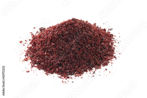 sumac fruit powder, middle eastern spice