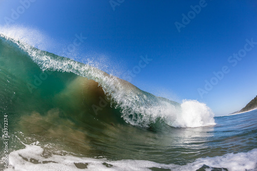 Wave Color Swimming Ocean