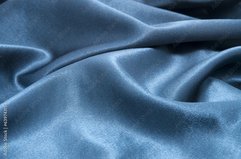 Obraz premium Blue satin