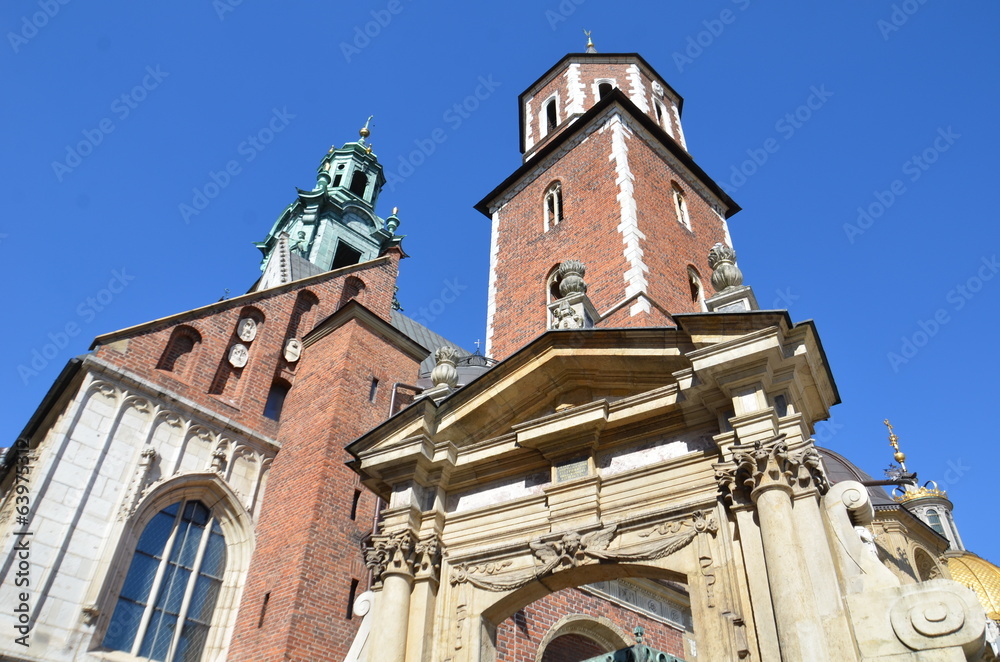 Fototapeta premium Château royal du Wawel,Cracovie