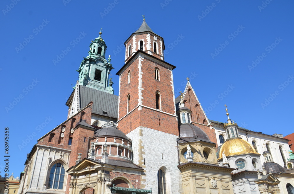 Fototapeta premium Château royal du Wawel,Cracovie