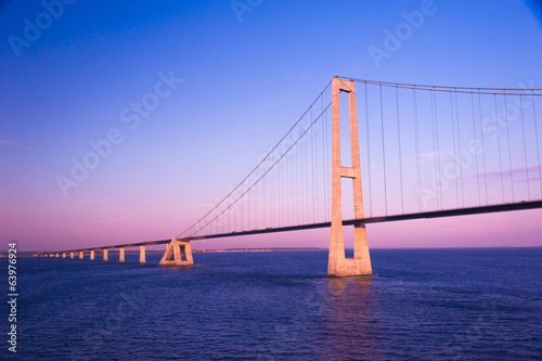 Bridge on sunset