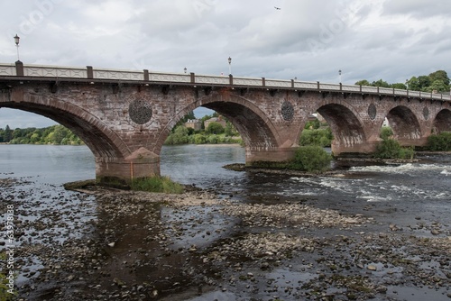 The beautiful bridges in the hills of Scotland
