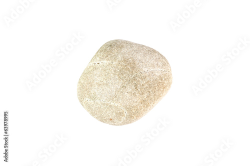 Pebble Stone isolated on white background