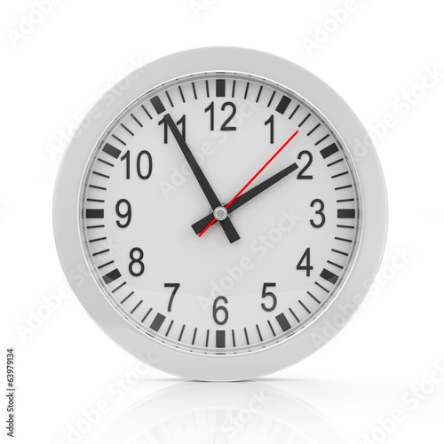 Clock Icon isolated on white background