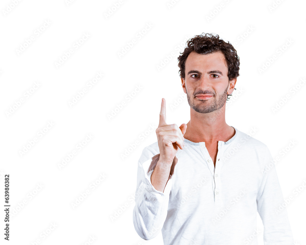 I have the right idea, pointing up I have the right idea, pointing up