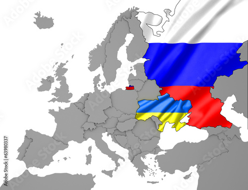 Ukraine- Russland Karte2