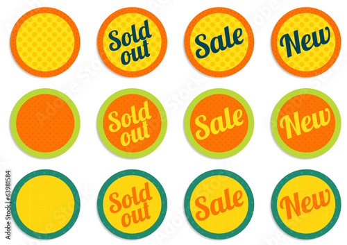 E-shop offer buttons