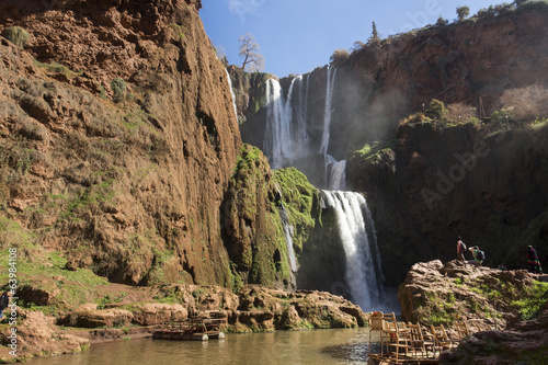 Ouzoud Waterfalls located in the Grand Atlas village of Tanaghme
