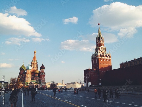 Temple in Moscow photo