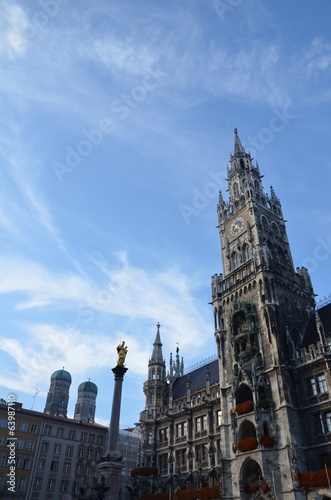 Neues Rathaus, hôtel de ville, Munich