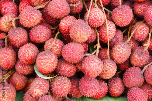 Lychees fruit  (Litchi chinensis)