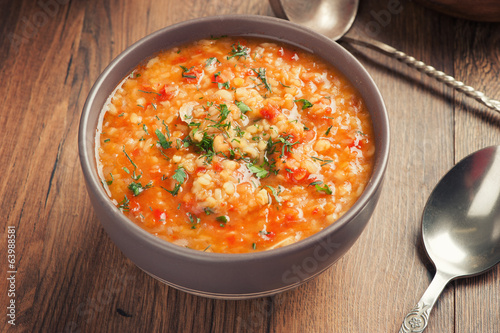 tomato soup with lentil