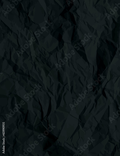 crumple black background, vector