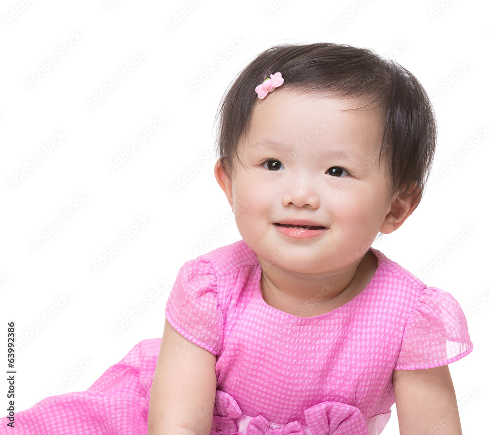 Asia little girl Asia little girl