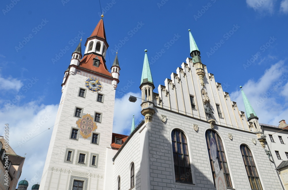 Altes Rathaus, ancien hôtel de ville, Munich