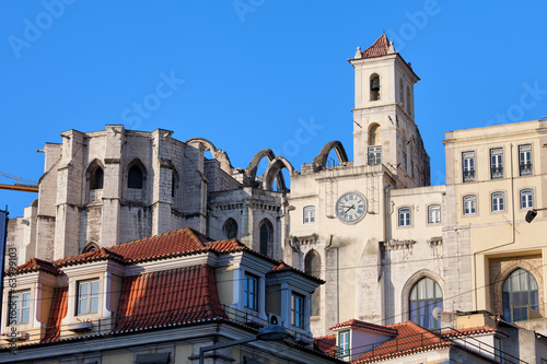 Igreja do Carmo Ruins in Lisbon