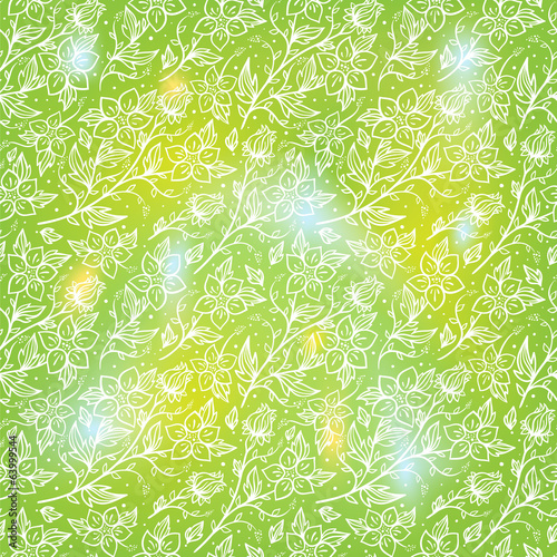 green summer pattern