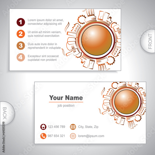 Universal Industrial business card
