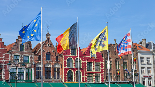 Flags in Bruges